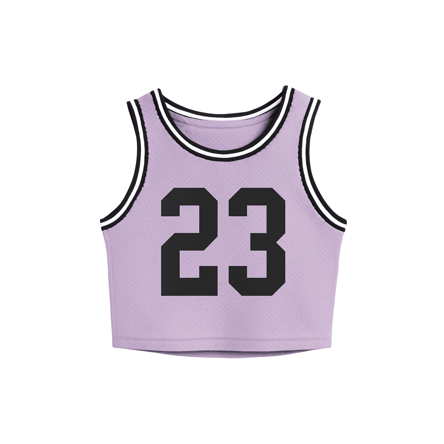Crop Sports Jersey Tank